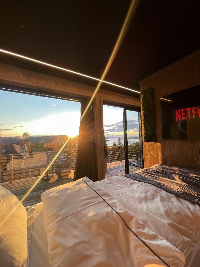 Hide Hut - Amazing View 50 Min From Oslo Villa Stange Exterior photo