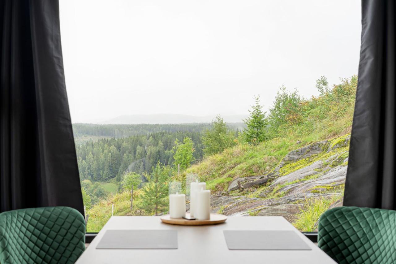 Hide Hut - Amazing View 50 Min From Oslo Villa Stange Exterior photo