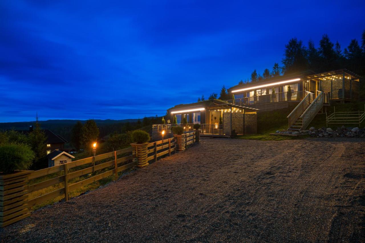 Hide Hut - Amazing View 50 Min From Oslo Villa Stange Exterior photo