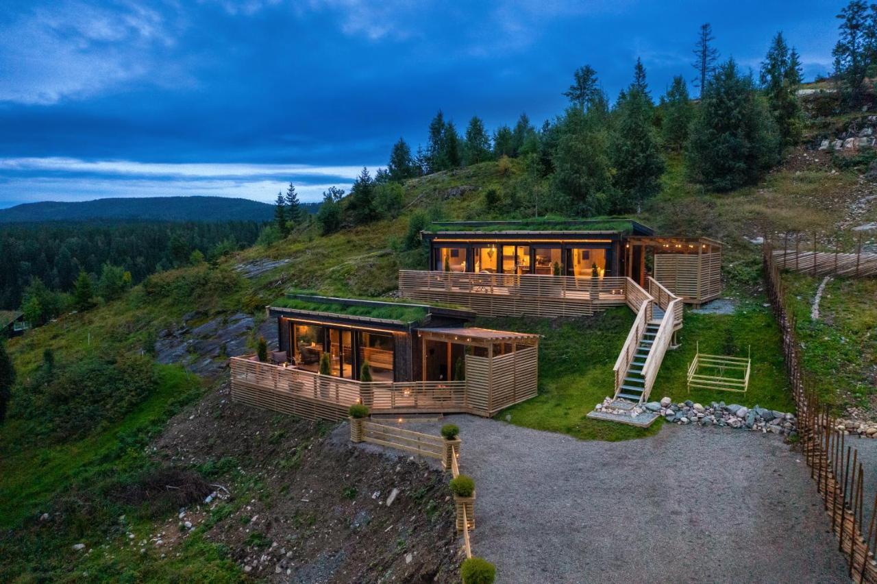 Hide Hut - Amazing View 50 Min From Oslo Villa Stange Exterior photo